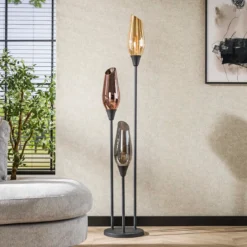 Vloerlamp met gekleurd glas - Santa Cocoon