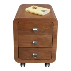 Walnoot bureau ladenblok - Kare Design Club Walnut
