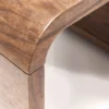 Walnoot design bureau met lades - Kare Design Snake
