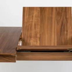Walnoot eettafel uitschuifbaar - Zuiver Glimps Walnut