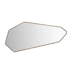 Walnoot spiegel geometrisch - Dutchbone Basil