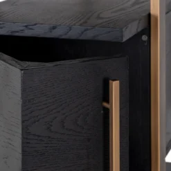 Wandkast hout en goud - Richmond Interiors Cambon