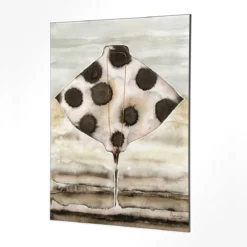 Wandkleed in frame - Urban Cotton Eagle Ray