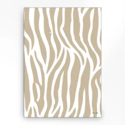 Wandkleed in frame - Urban Cotton Savanna Beige