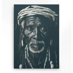 Wandkleed in frame - Urban Cotton Kabila