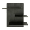 Wandrek zwart hout - By-Boo Seco