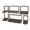 Wandschap set brons metaal - Giani Ferro
