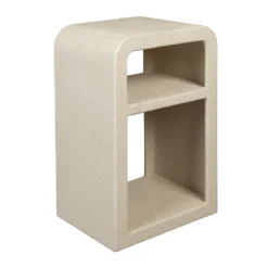 Wit nachtkastje wabi sabi - Dutchbone Veda Bed