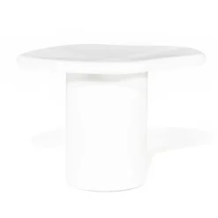 Witte bijzettafel organisch - By-Boo Seki