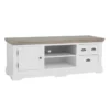 Wit tv-meubel landelijk 145 cm - Tower Living Fleur
