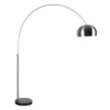 Zilveren minimalistische booglamp - Lavis Metal Bow