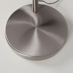 Zilveren minimalistische booglamp - Lavis Metal Bow