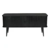 Zwart design tv-dressoir - Zuiver Barbier Black