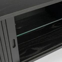 Zwart design tv-dressoir - Zuiver Barbier Black