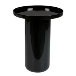 Zwarte design bijzettafel - Zuiver Shiny Bomb