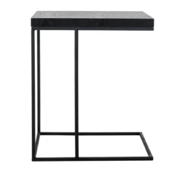 Zwarte laptoptafel eiken hout - Richmond Interiors Oakura