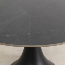 Zwarte ronde eettafel - Kare Design Possibilita