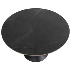 Zwarte ronde eettafel - Kare Design Possibilita
