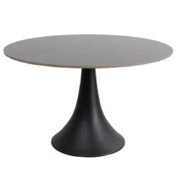 Zwarte ronde eettafel - Kare Design Possibilita