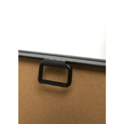 Zwarte spiegel met vakken - Kare Design Finestra