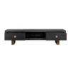 Zwart tv-meubel met goud - Richmond Interiors Hunter