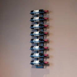 Zwart wijnrek muur - Bodio Reserva 8